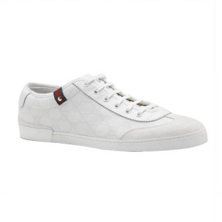 Blanc Gucci Chaussures A Lacets Espadrilles Acheter